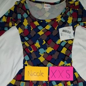 Lularoe Nicole Dress - Size XXS